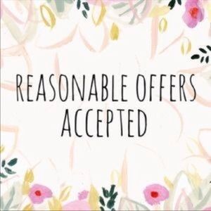 Will take any reasonable offers